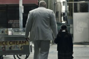 Image of Wilson Fisk and Young Maya Lopez