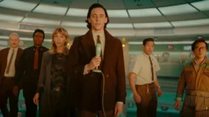 Characters from 'LOKI' Season 2, gathered together.