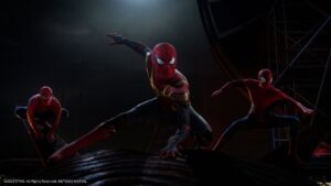 The Three Spider-Men team up in No Way Home