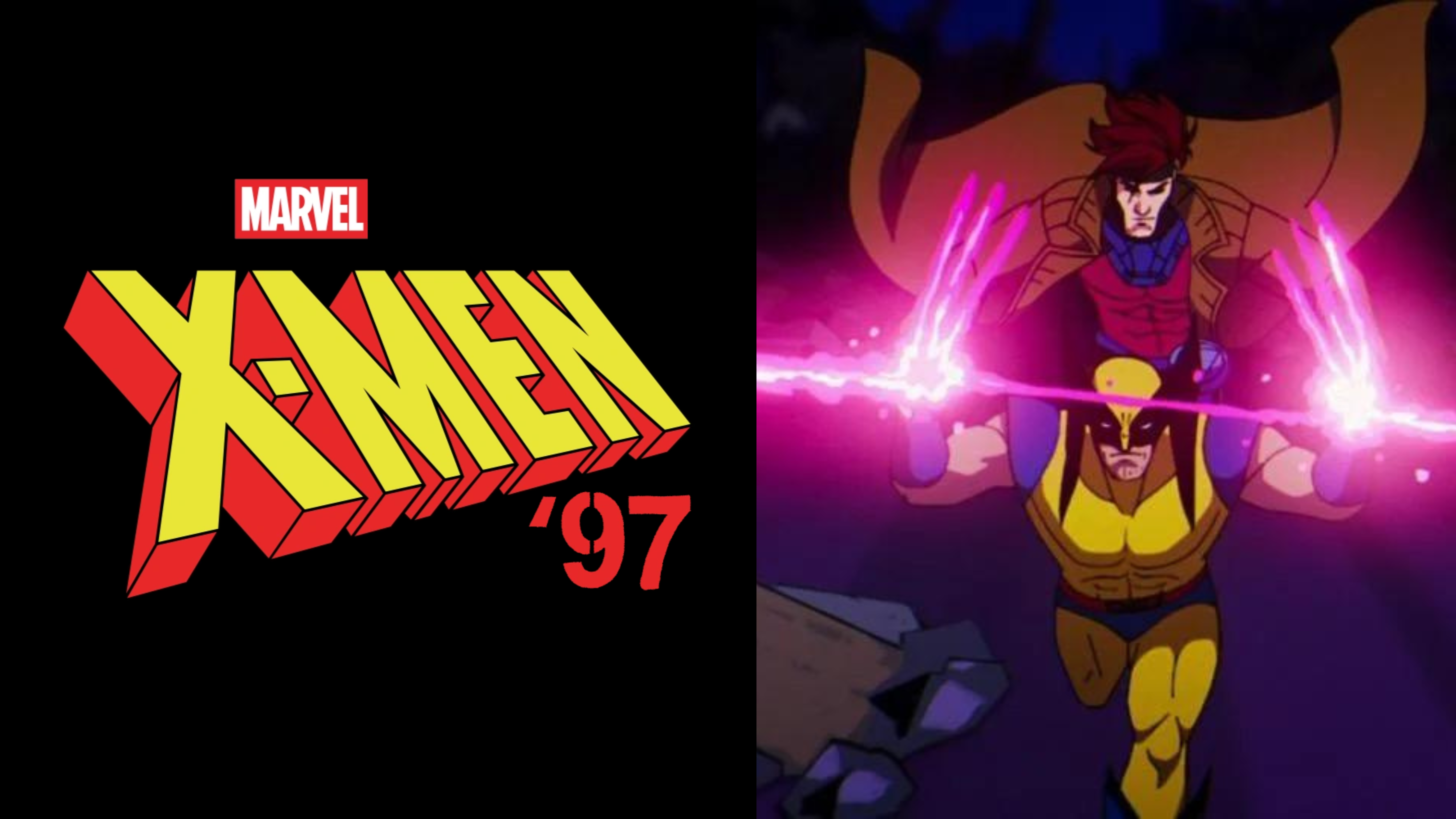 Thumbnail for the X-Men '97 Trailer Breakdown with Title and Wolverine & Gambit
