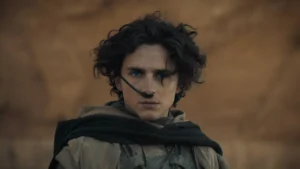 Image of Timothée Chalamet's Paul Atreides in Dune: Part Two