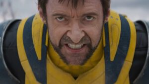 Image of Wolverine hyping up for a fight