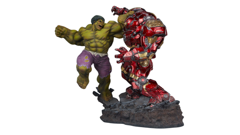 Image of the Hulk vs Hulkbuster Marvel Collectibles Figurine by Sideshow