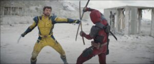 Image of Deadpool and Wolverine fighting